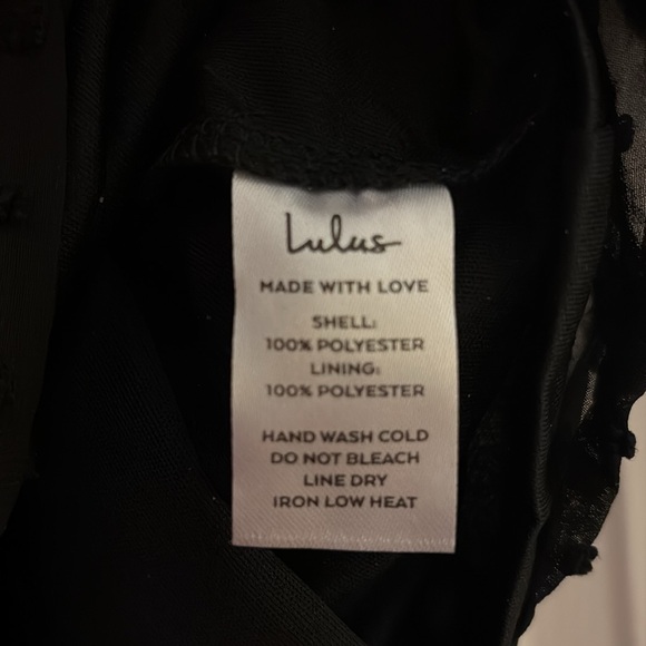 LULU Black Dress - Picture 8 of 8